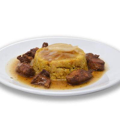 Pork with Mofongo